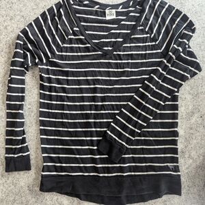 Victoria's Secret Pink, Size Small, Navy/White